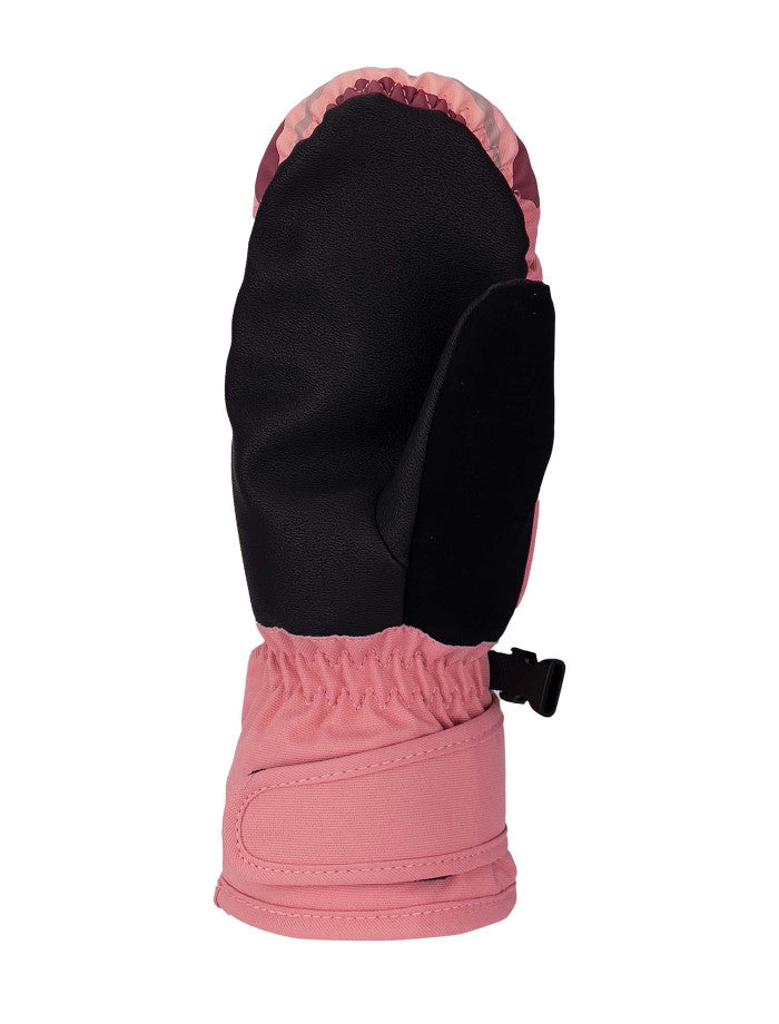 POW Critter Kids' Mittens - Geranium Pink - 2023 Kids' Snow Gloves & Mittens - Trojan Wake Ski Snow