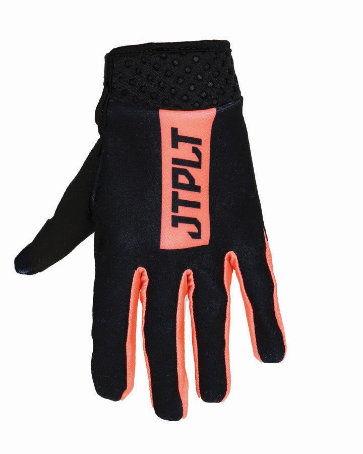 Jetpilot Rx Super Lite Glove - Black/Orange - 2021 Jetski Gloves - Trojan Wake Ski Snow