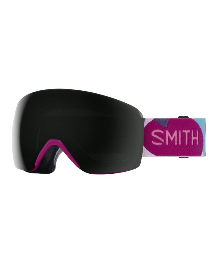 Smith Skyline Snow Goggles - Fuschia Oversized Shapes / ChromaPop Sun Black - 2022 Snow Goggles - Mens - Trojan Wake Ski Snow
