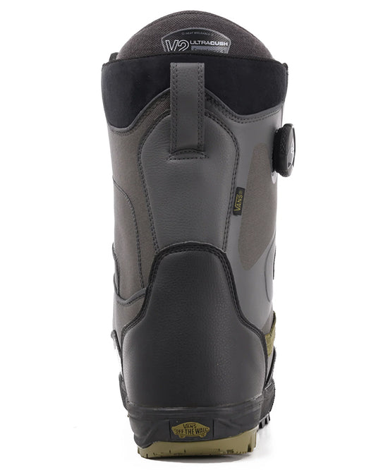 Vans Aura Pro Snowboard Boots - Black/Charcoal - 2023 Snowboard Boots - Mens - Trojan Wake Ski Snow