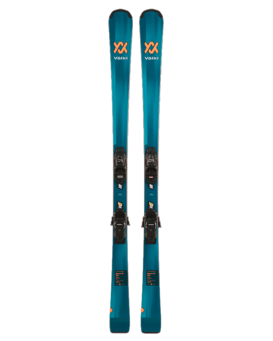 Volkl Deacon Jr Pro Snow Skis + Marker 7.0 VMotion Jr Bindings - 2024 Snow Skis - Kids - Trojan Wake Ski Snow